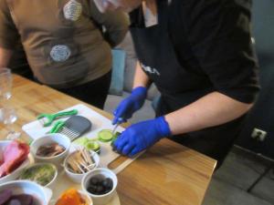 Warsztaty z carvingu, dekorowania potraw i stołu