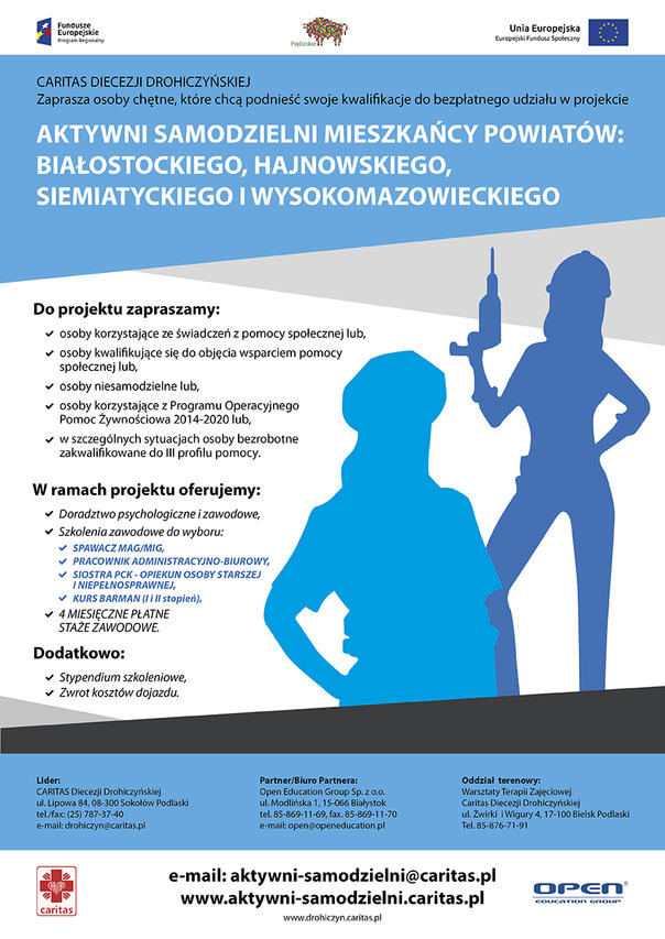 Projekt "AKTYWNI SAMODZIELNI"