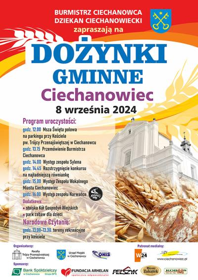 Zapraszamy na dożynki do Ciechanowca