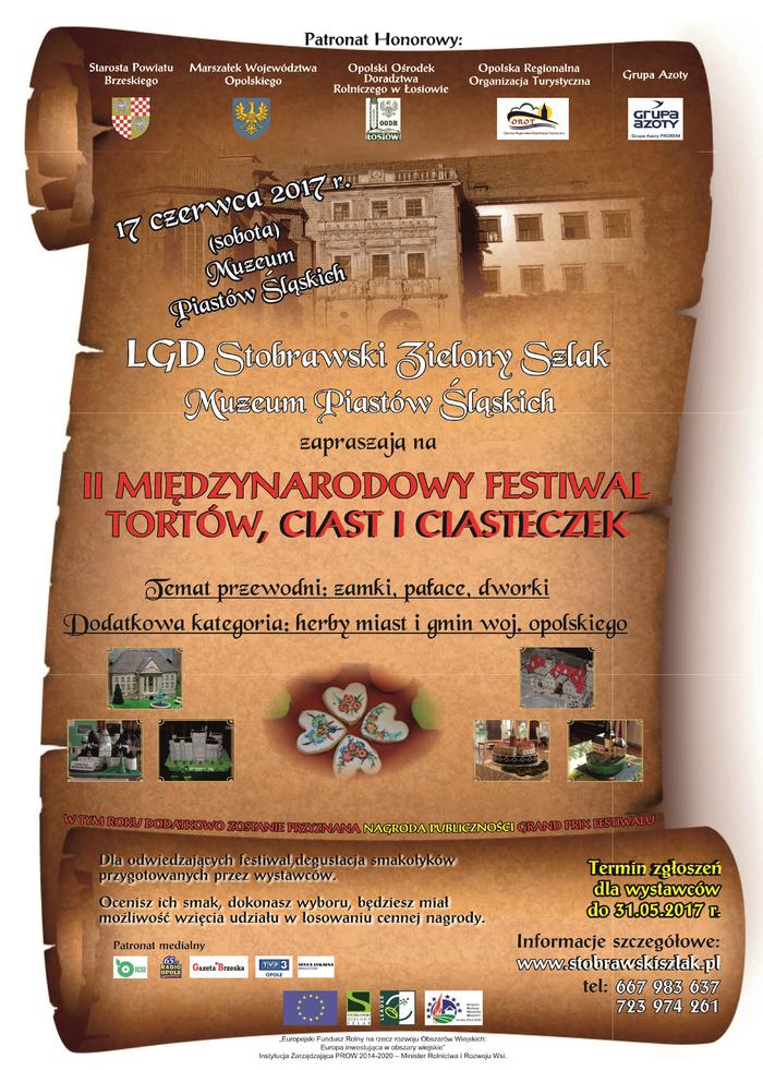 II MIĘDZYNARODOWY FESTIWAL TORTÓW, CIAST I CIASTECZEK